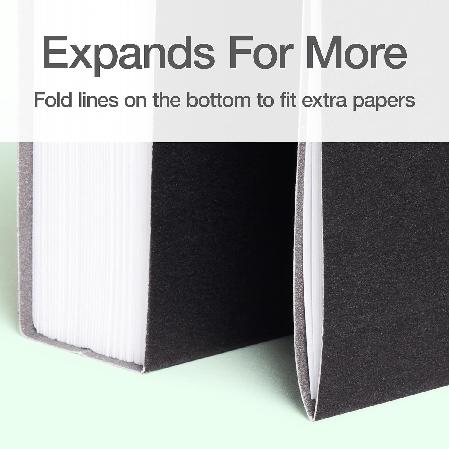 Oxford Hanging File Folders, 6 Pack, Letter Size (8.5" x 11"), Black, 1/5 Cut for 5 Tab Positions, Includes Tabs and Inserts, Hanging Files for Office and Document Organization image 4