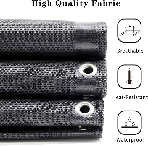 Miniatura 3 de Tela de repuesto para silla de gravedad cero con kit de cordón elástico, paño de reparación de 53 cm de ancho con cordón de repuesto para sillas