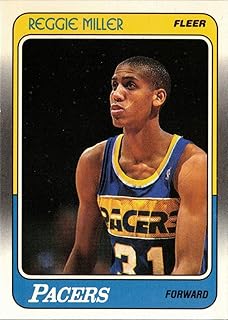 1988-89 Fleer Basketball #57 Reggie Miller Rookie Card