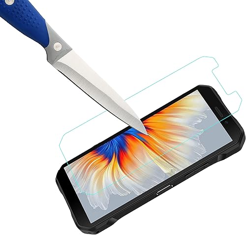 Miniatura 4 de Mr.Shield [Paquete de 3] Protector de pantalla para DOOGEE S51 [vidrio templado] [vidrio japonés con dureza 9H] Protector de pantalla