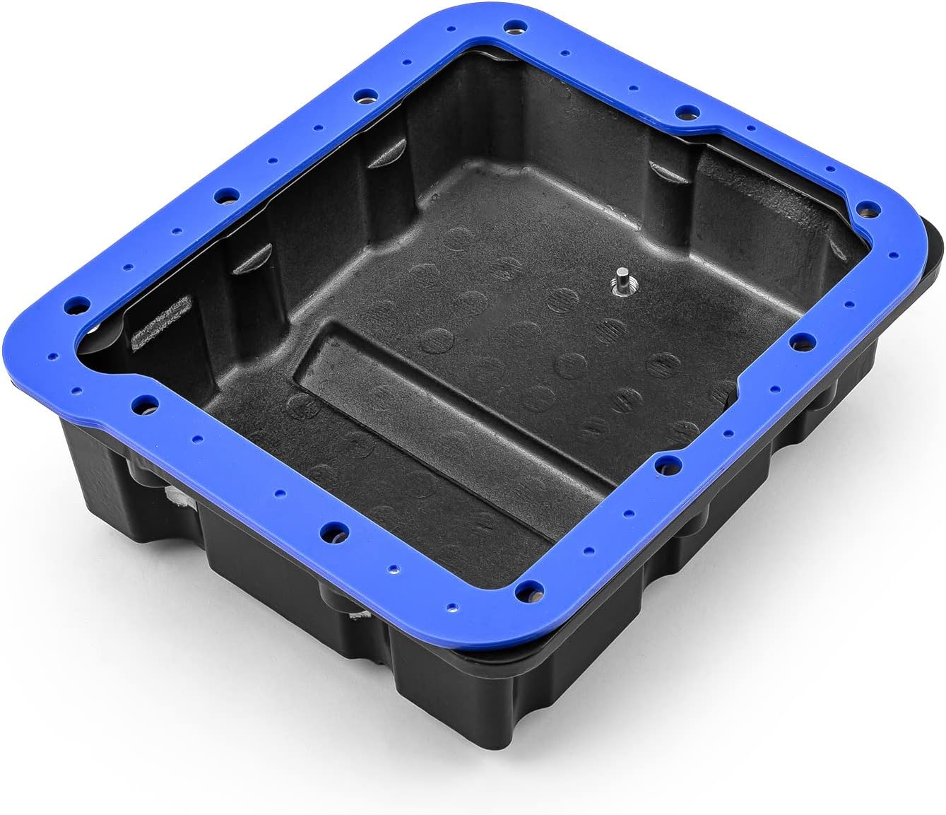 Speedmaster PCE221.1022.02 Compatible with Ford C4 High Volume Transmission Oil Pan Cast Aluminum Finned Black [1.750qt]