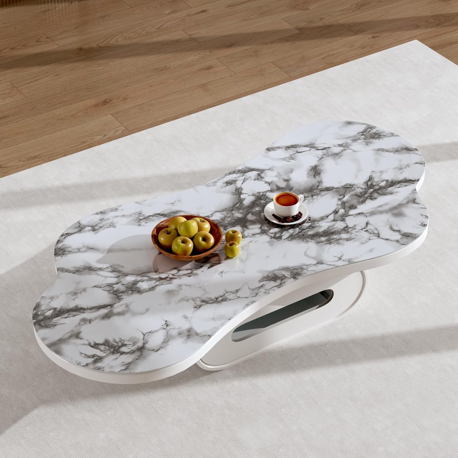 Laatse Black White Marble Contact Paper, 35.4"x 197" Marble Wallpaper Peel and Stick, Self-Adhesive Removable Waterproof Vinyl Wall Paper for Bedroom Bathroom Kitchen Countertops Table Shelf