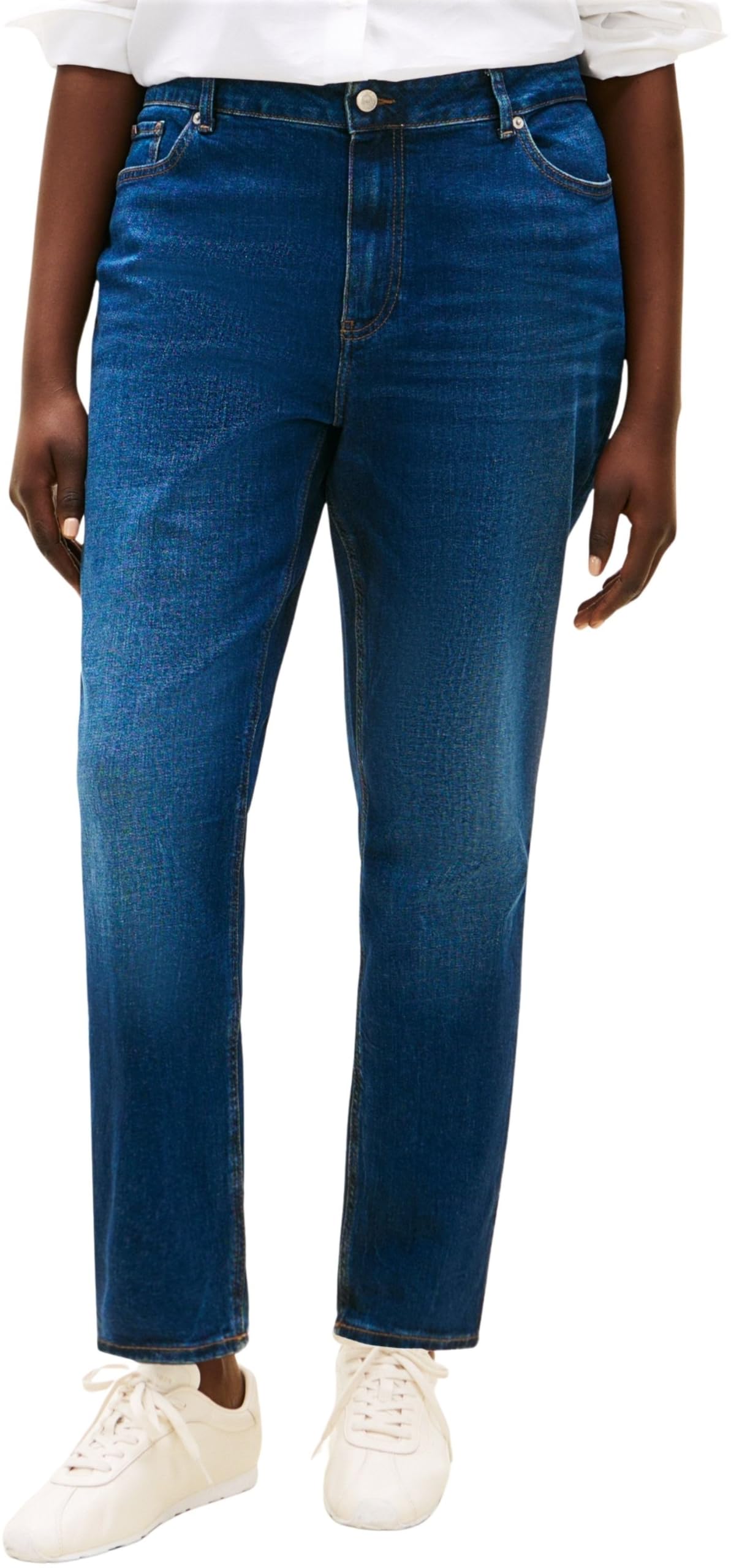 Tommy Hilfiger Damen Slim CRV DNM New Doreen Slim Rw Ww0ww49477