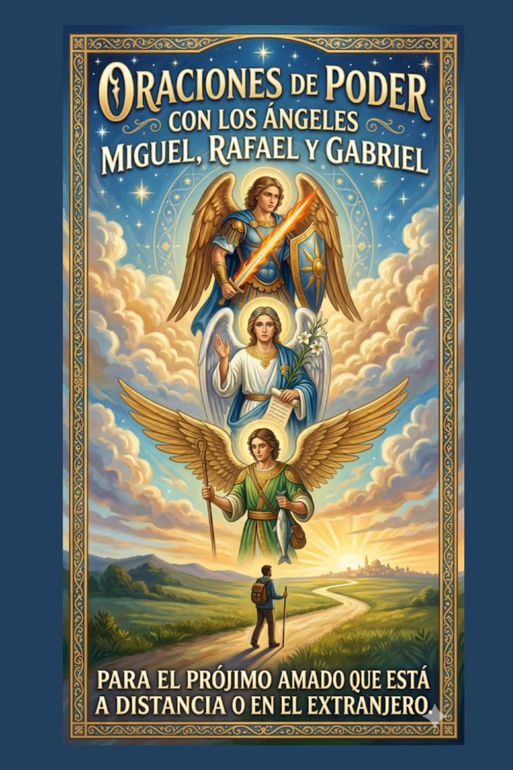 ORACIONES DE PODER CON LOS ANGELES MIGUEL, RAFAEL Y GABRIEL: PARA EL PROJIMO AMADO QUE ES MIGRANTE QUE ESTA A DISTANCIA O EN EL EXTRANJERO