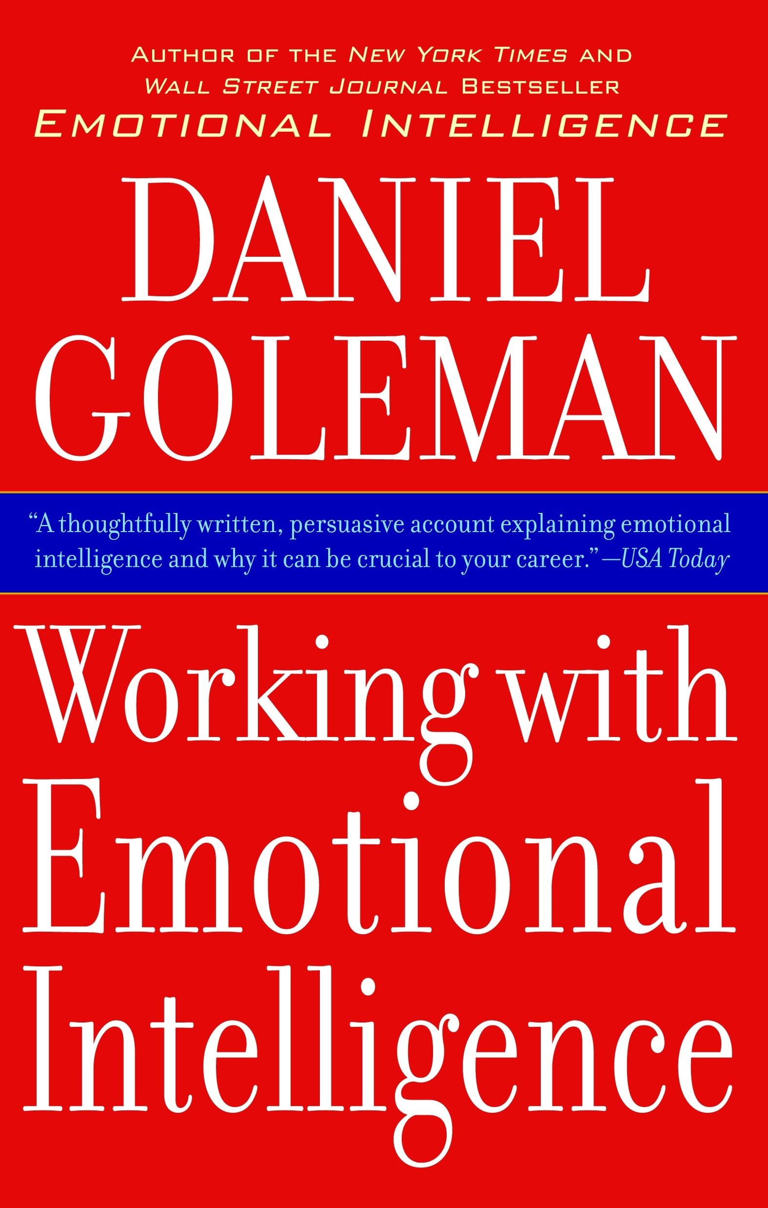 Working with Emotional Intelligence Paperback – January 4, 2000