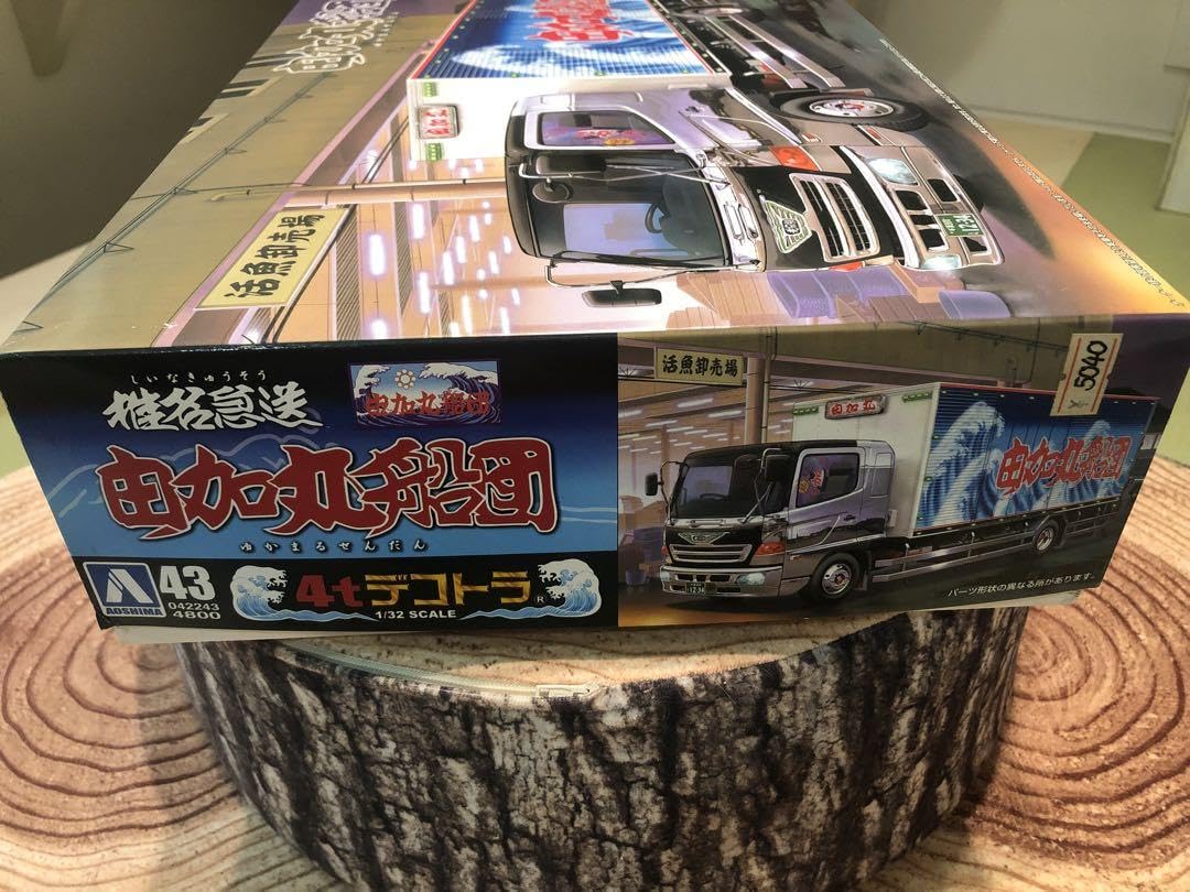 Amazon.co.jp: アオシマ 椎名急送 由加丸船団 プラモデル デコトラ 