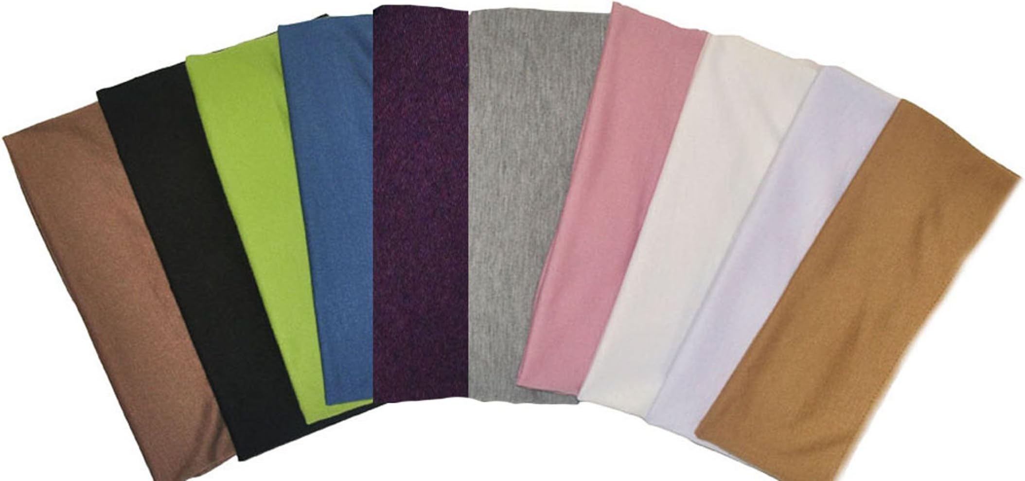 12 Assorted Underscarf Hijab Tube Caps (12 Colors) with 1 Free Hijab Pin