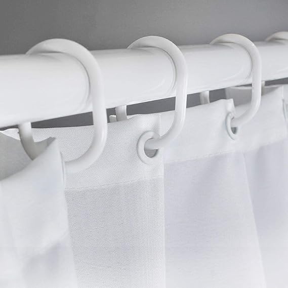 Blue Bubble Polyester Curtain Waterproof Bath Shower Curtains for Bathroom Bathtub Bathing Cover With Hooks 183x203cm(72