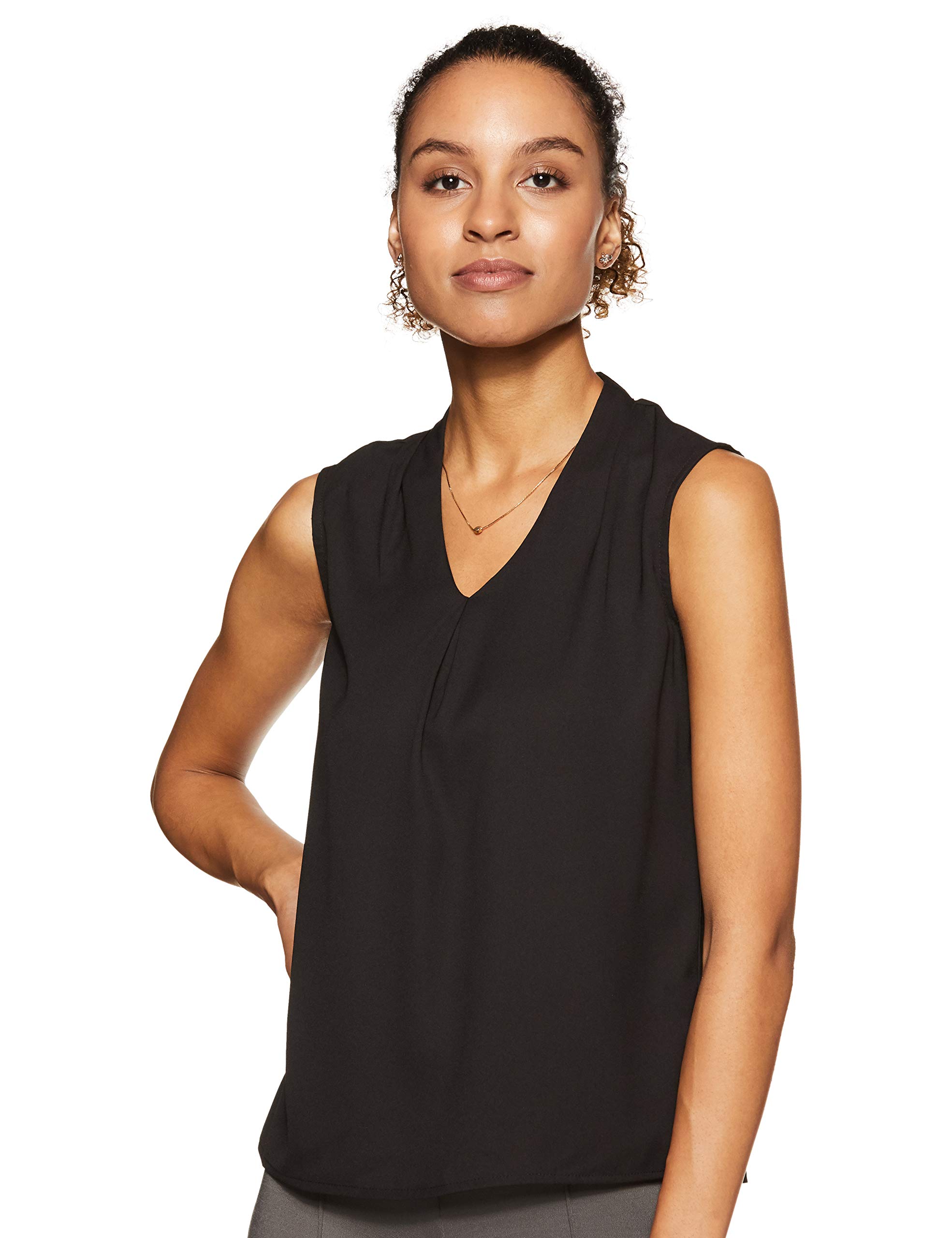 Amazon Brand - SymbolWomen's Solid Regular Fit Top