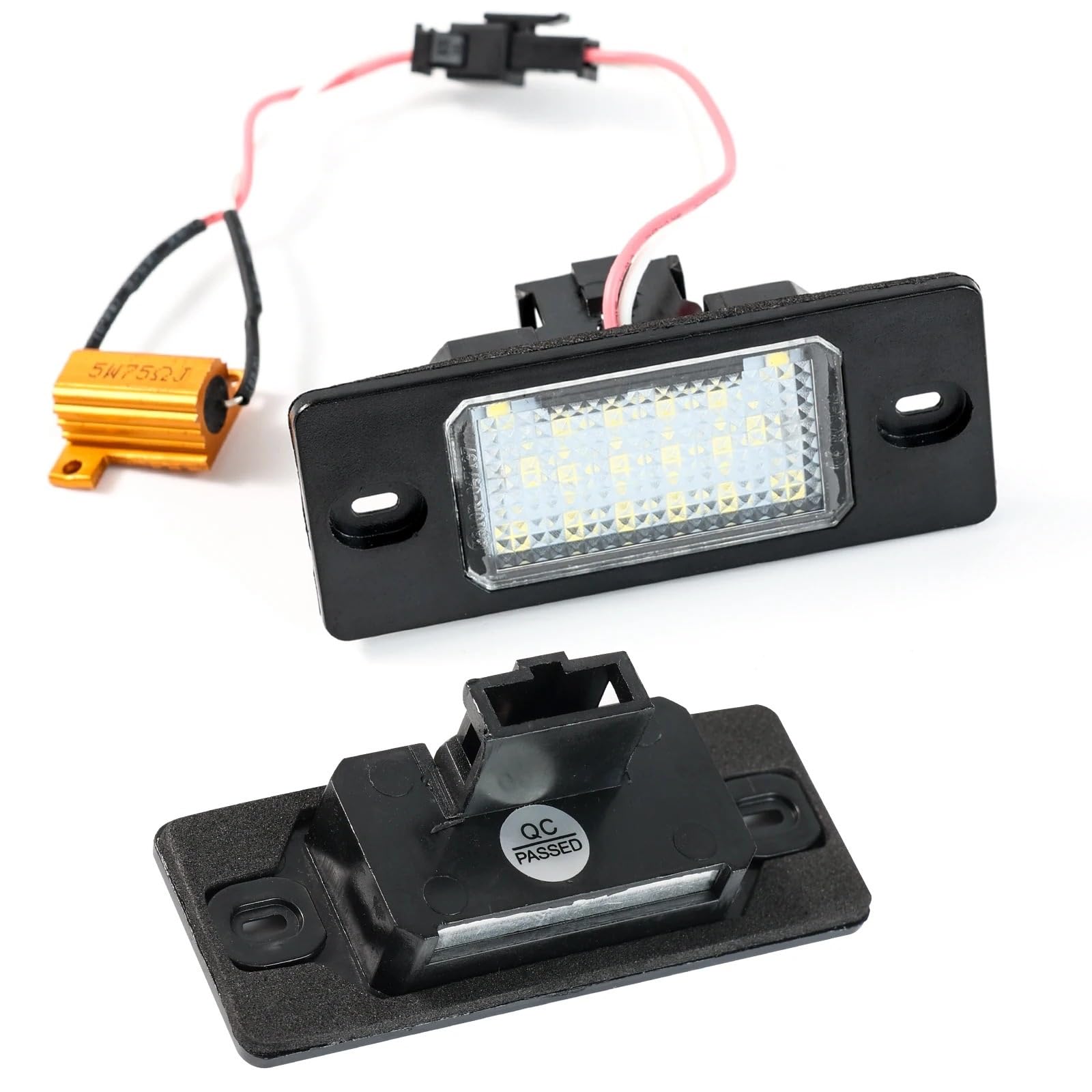 Luz de matrícula anti-error para Skoda Fabia 1 Combi pack de dos piezas 7