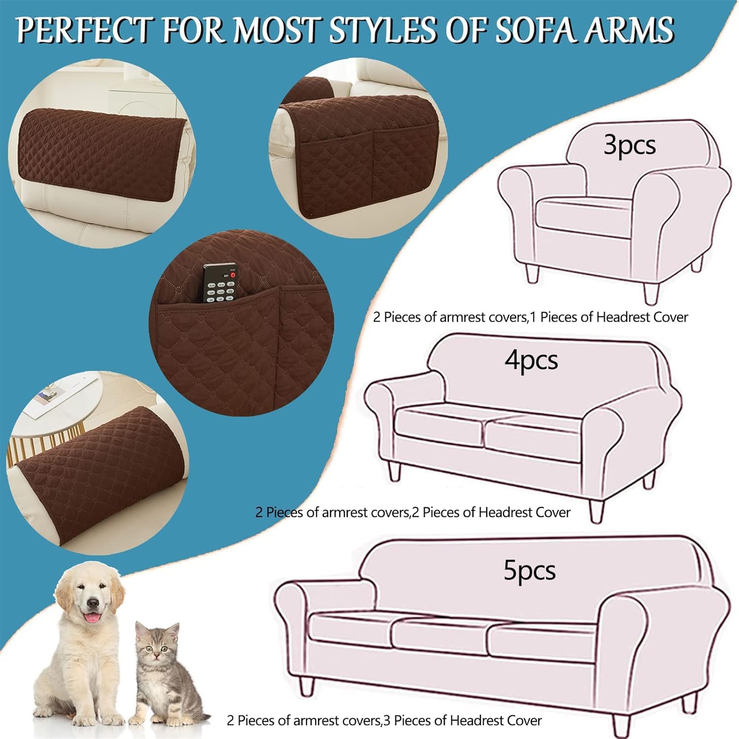 NEKOSUKI Sofa Armrest Cover - Image 3
