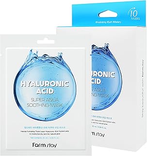 FARMSTAY Máscara calmante Super Aqua de ácido...