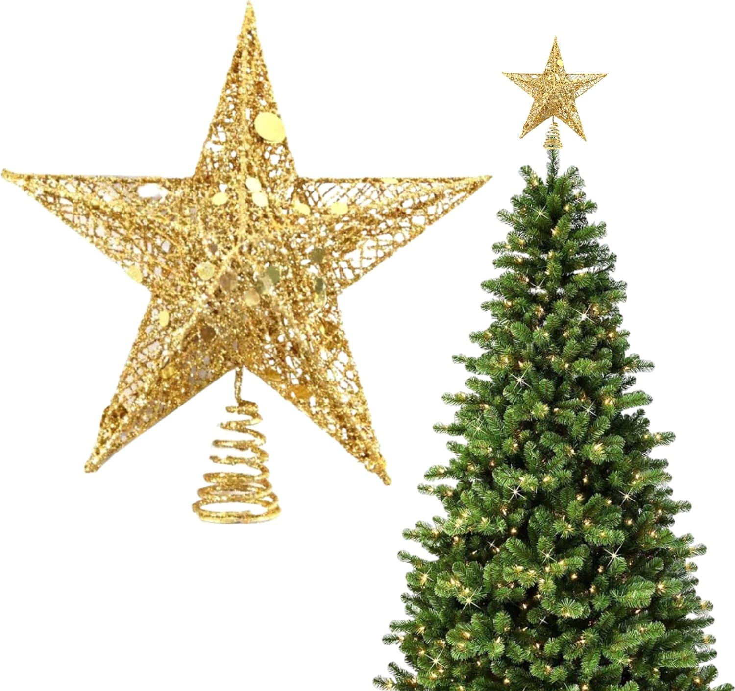 ツリートップスター クリスマスツリー オ