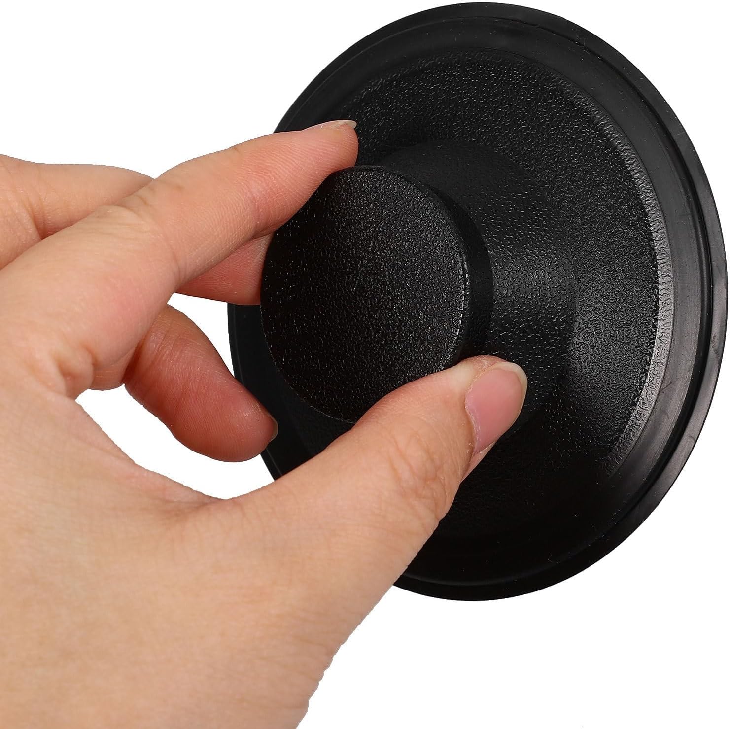 SEWACC 1 Set Rubber Drain Stopper for Garbage Disposal - Kitchen Sink Plug Replacement - Universal Disposal Guard Insert - Multi-Function Basin Seal for Home Restaurant Black