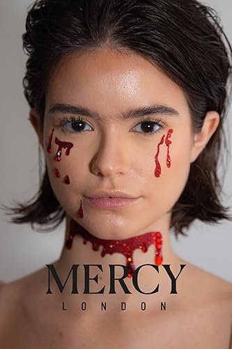 Miniatura 3 de Joyas de vampiro para la cara. Mercy London, gemas para la cara, todo en uno, para pegar en el disfraz del festival.