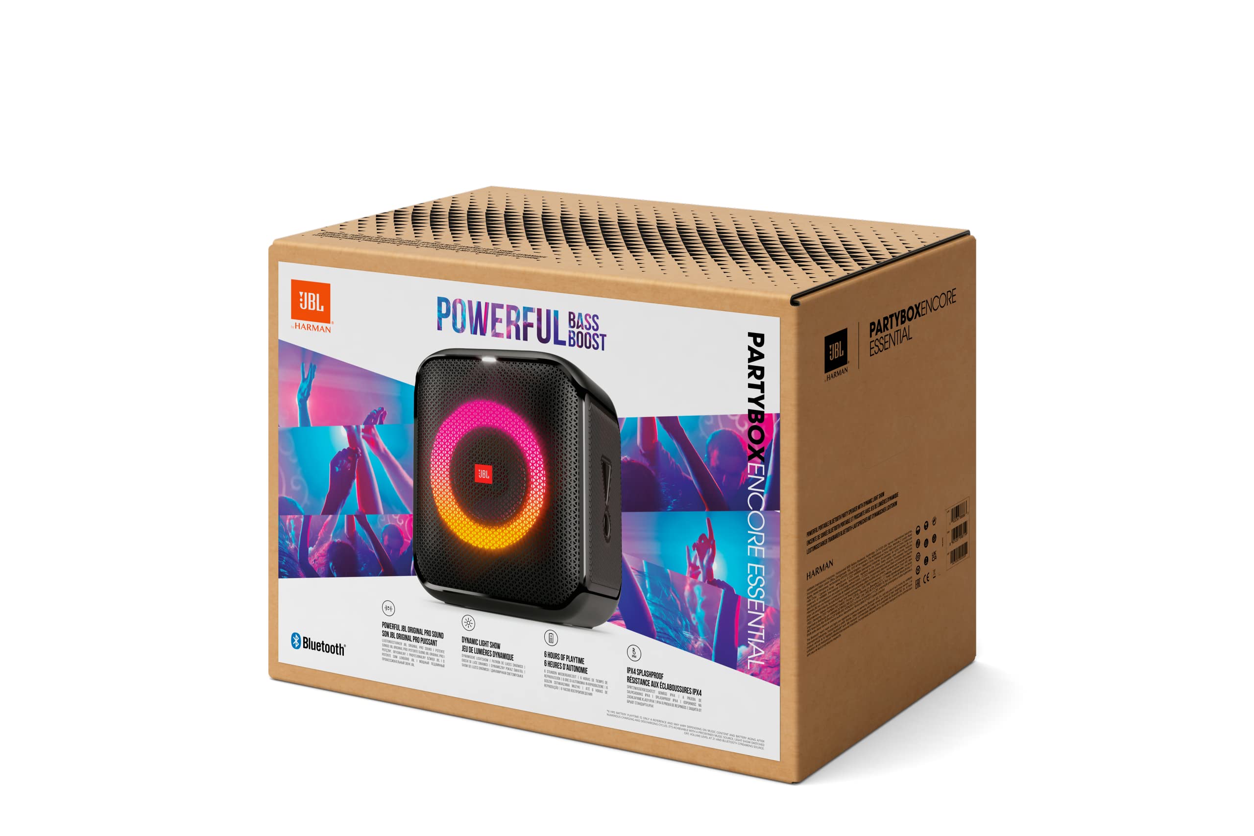 Amazon.co.jp: JBL PARTYBOX ENCORE ESSENTIAL Bluetoothスピーカー  