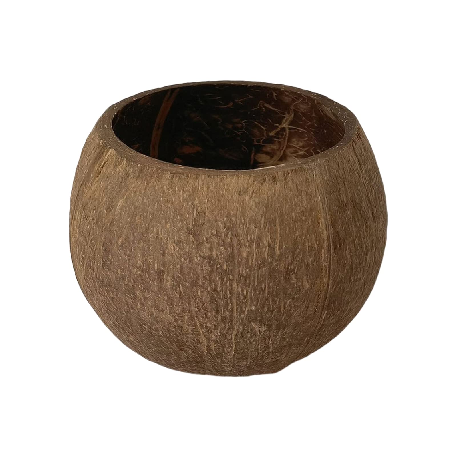 Ciotola di cocco porta noci contenore per caramelle contenore per gioielli in legno di bambù snack di frutta per ufficio  15