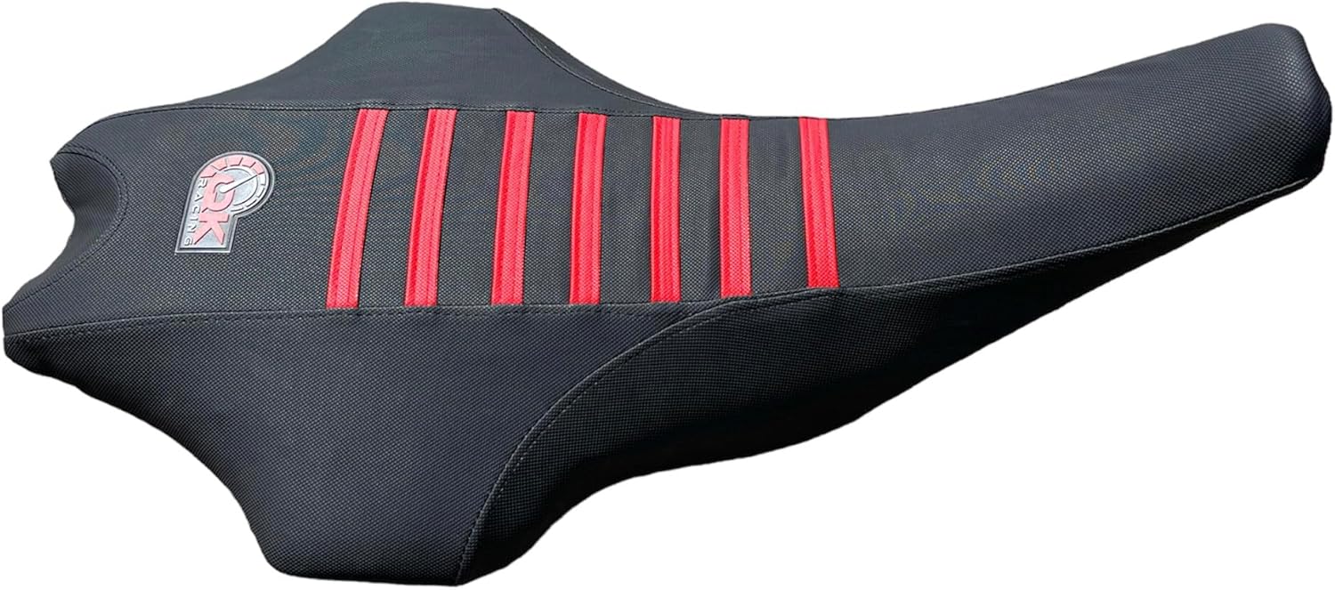 ATV Seat Cover for Yamaha YFZ450 R yfz 450R 450r Seat Cover 2009-2021 (Black/red)
