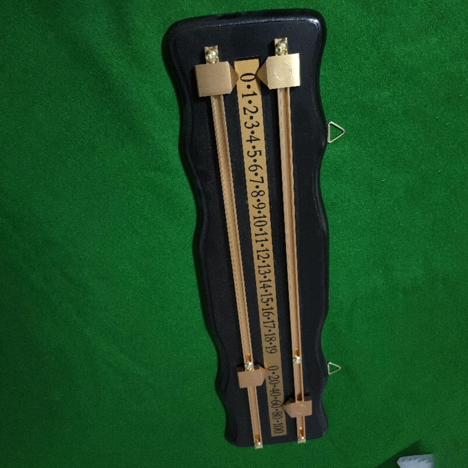 predolo Tablero de Puntuación de Madera para Billar, Dispositivo de Puntuación para Billar Y Shuffleboard, Marcador para 2 Jugadores, Accesorios para árbitro
