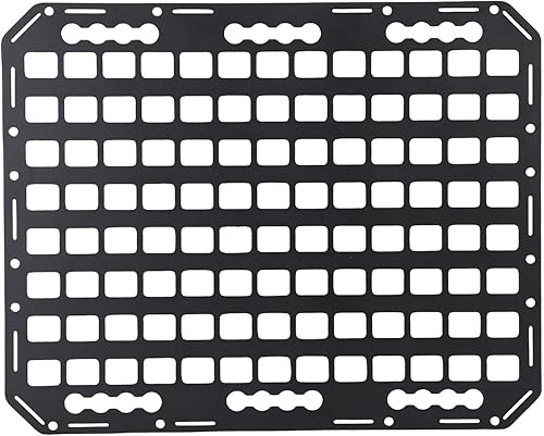Panel de almacenamiento modular para camión, organizador de almacenamiento de carga con rieles en L, organizador de almacenamiento de carga, estante