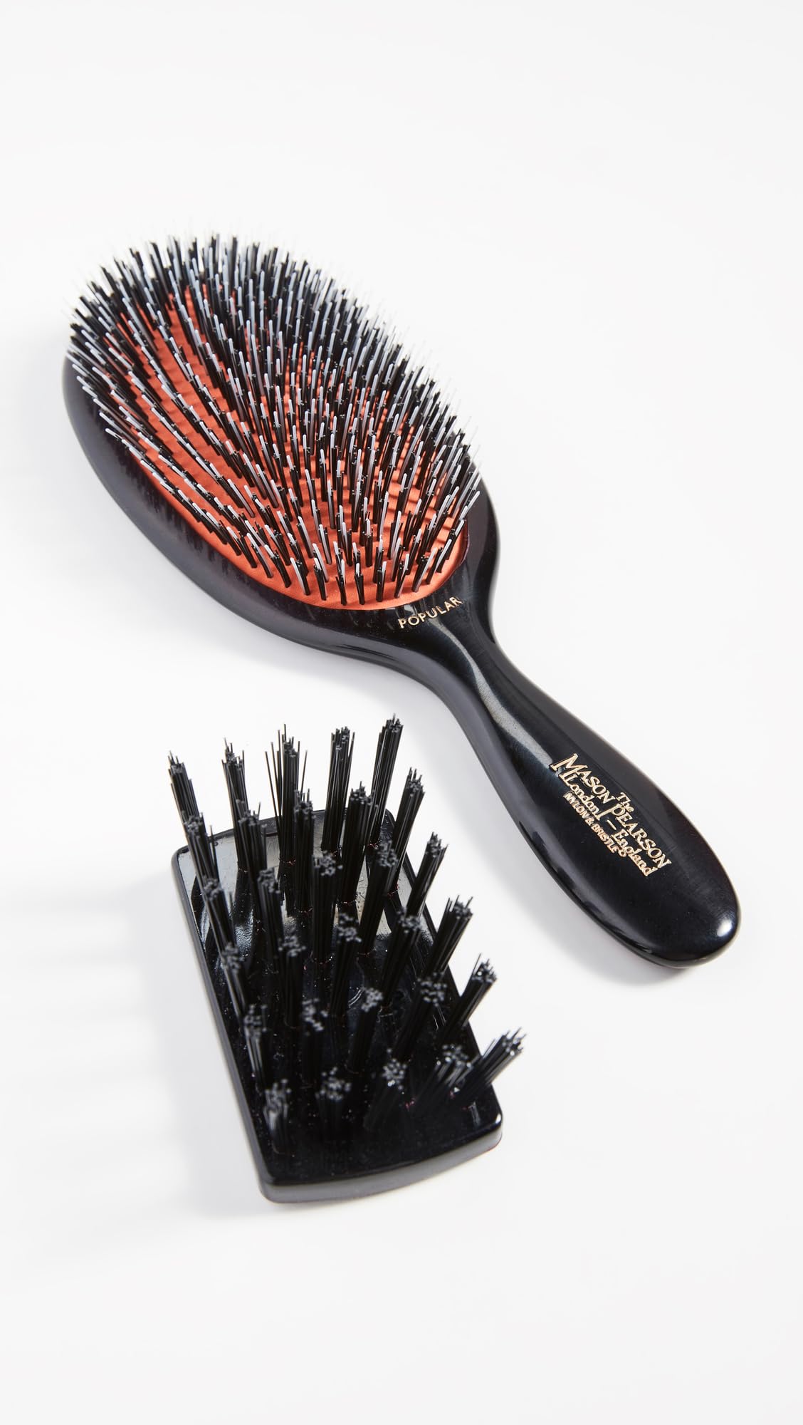 Mason Pearson Spazzola per capelli mista di setola/nylon con manico in rubino