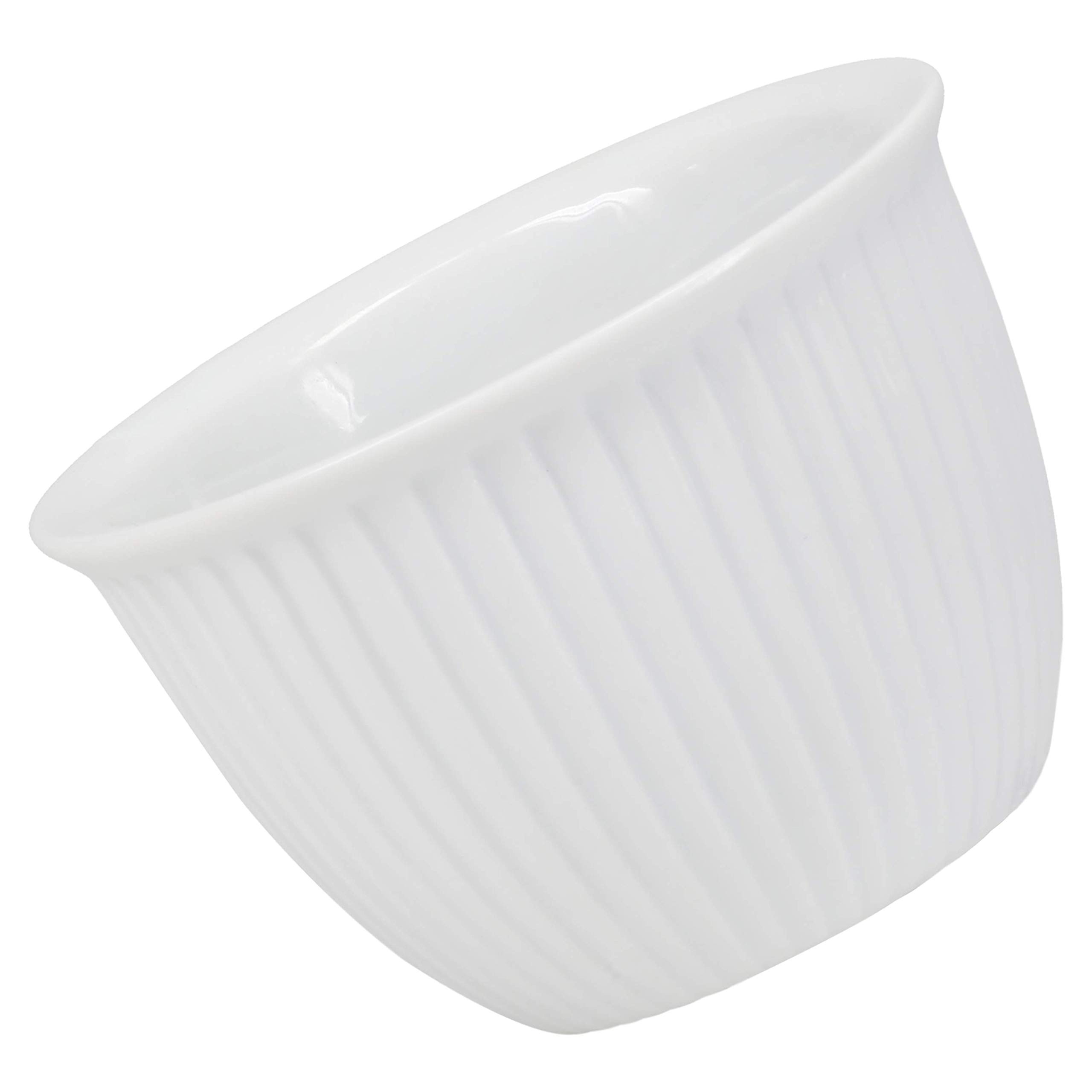 BIA Cordon Bleu 900010S4SIOC Moule à pâtisserie classique Porcelaine Blanc