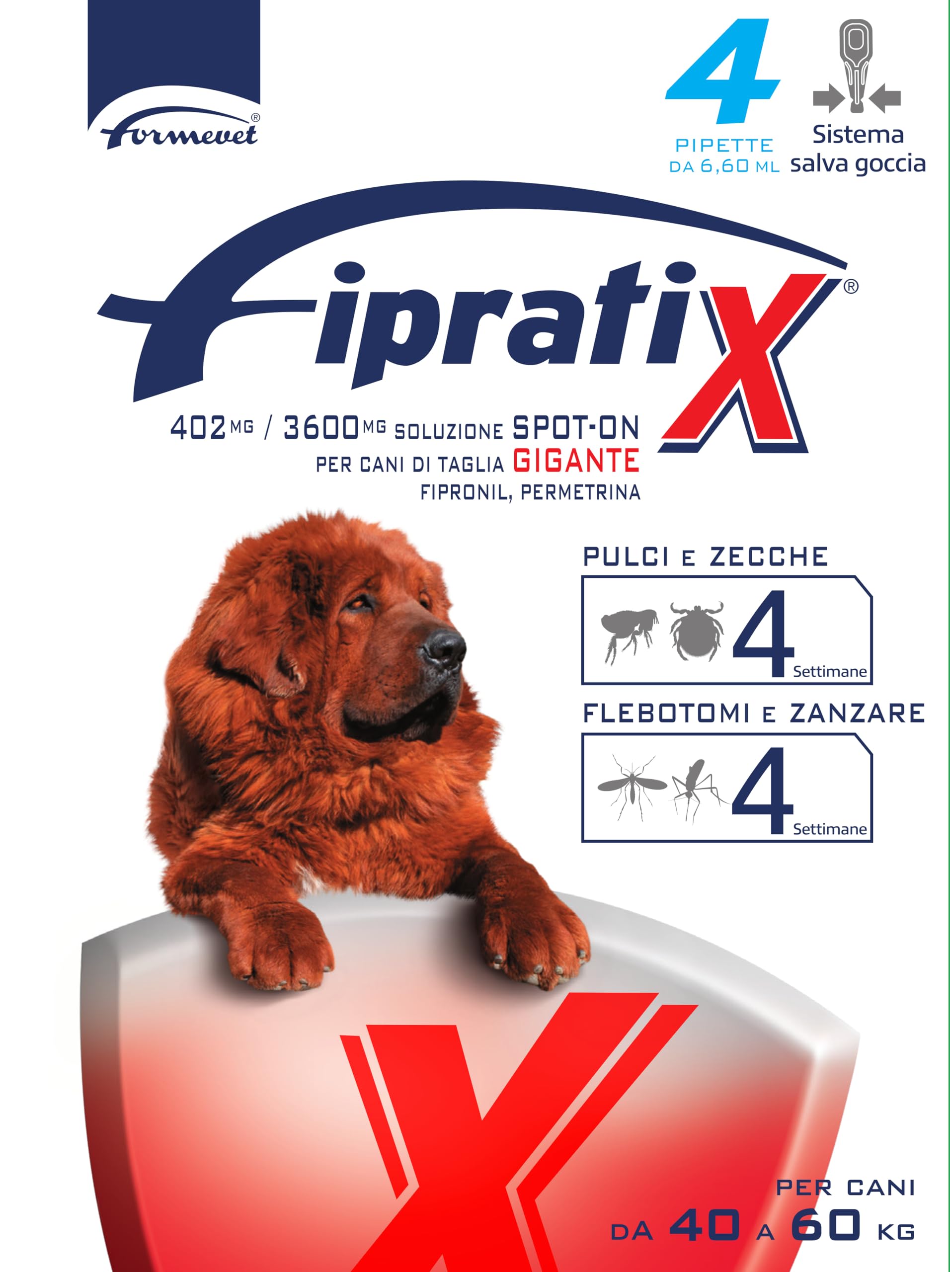 Desparasitante Perros, Antiparasitario para pulgas, garrapatas y Mosquitos en pipetas para Perros pequeños