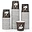 LITOPAK 500 Pack 4 oz Paper Cups, Brown Disposable Hot Coffee Cups for Party, Picnic, Travel, and Events