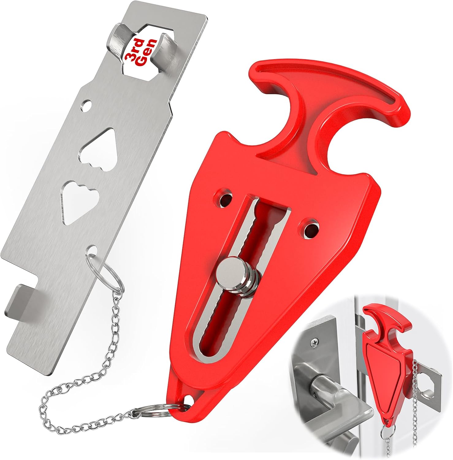 Portable 3rd Gen Door Lock – Enhance Travel Security & Privacy Portable 3rd Gen Door Lock – Enhance Travel Security & Privacy