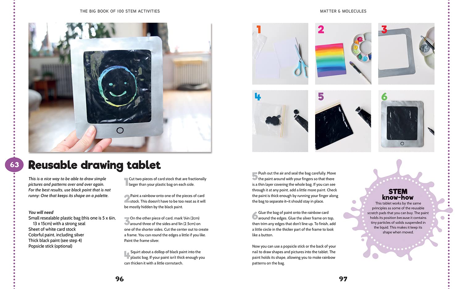 Big Book of 100 STEM Activities: Science Technology Engineering Math