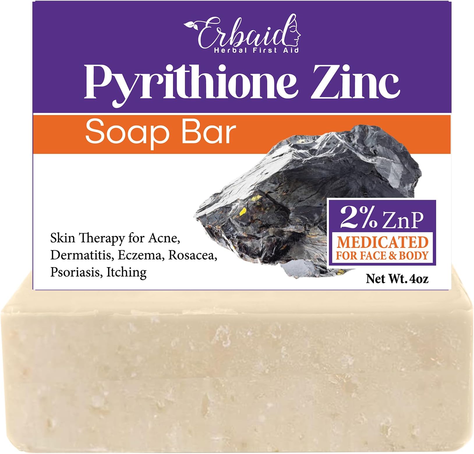 Noble Formula 2 Pyrithione Zinc Emu Bar Soap & .25 Pyrithione Zinc Cream Beauty