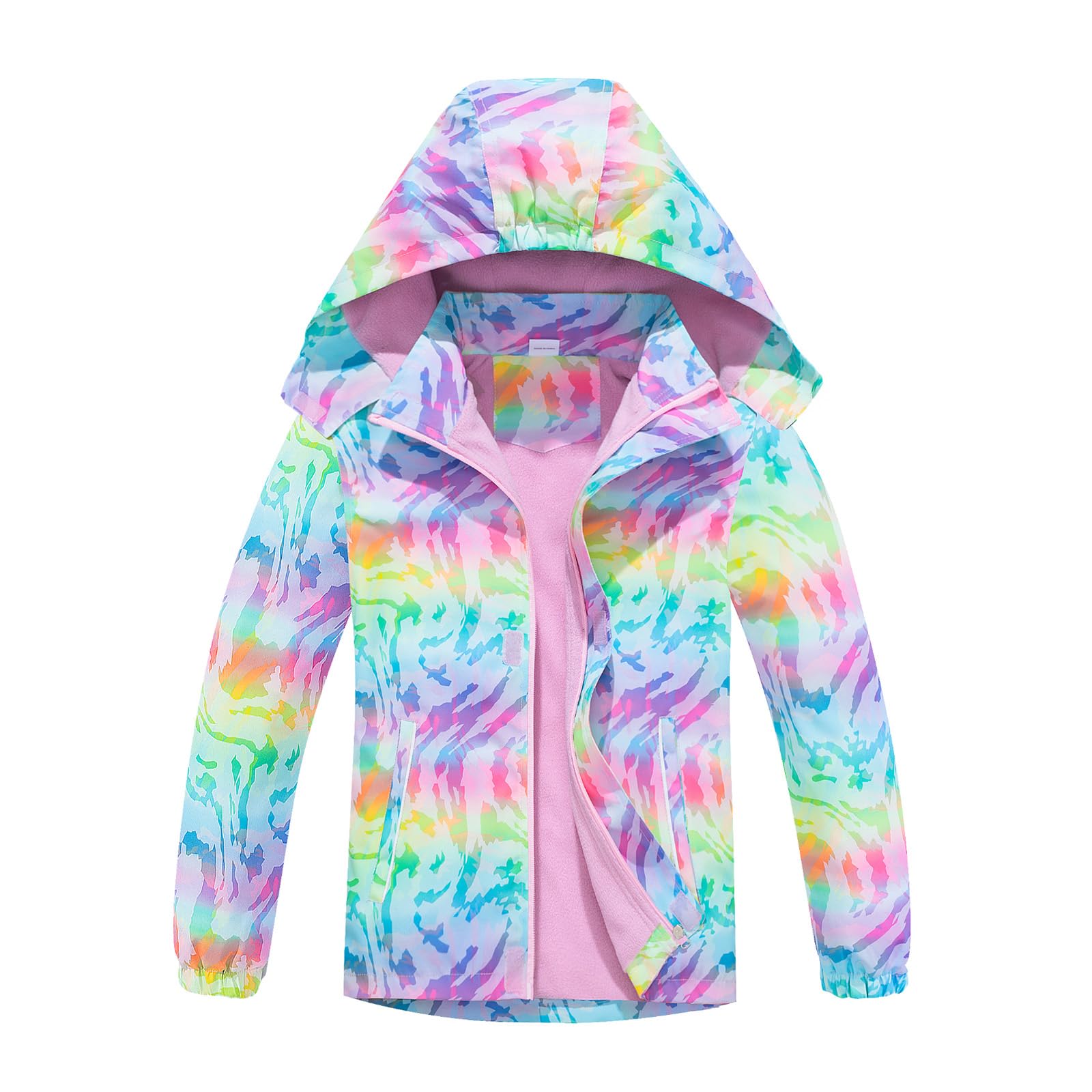 MGEOY Fleece Lined Raincoat