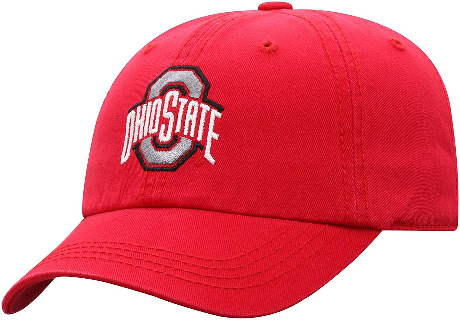 Collegiate Hats - Fitted Caps Adjustable Hats and Snapbacks Available, Ohio State Red, One size โ image 1