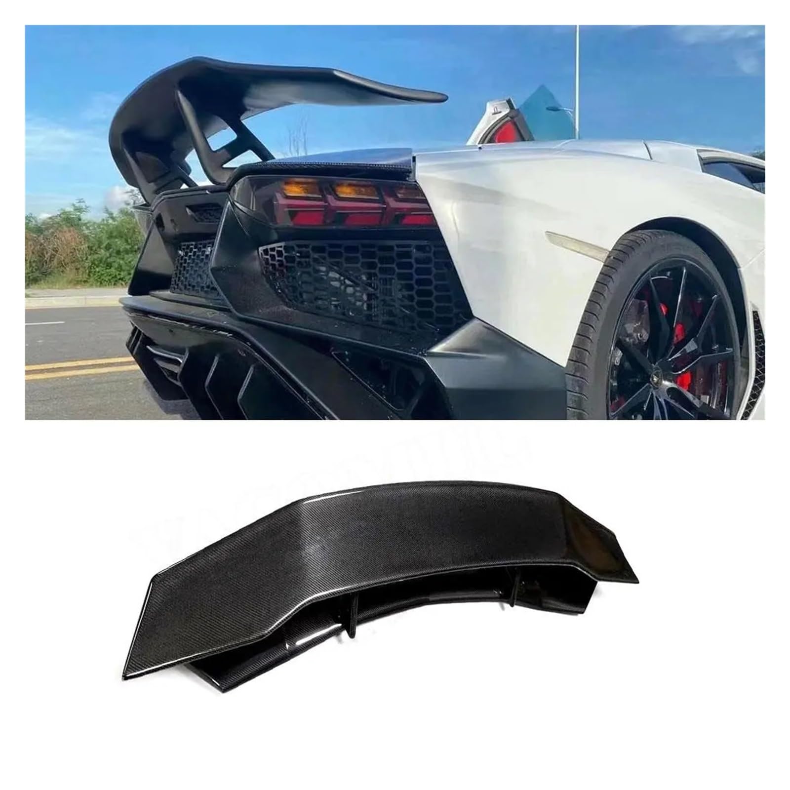 Amazon | 車のリアスポイラーウィングランボルギーニアヴェンタドール 