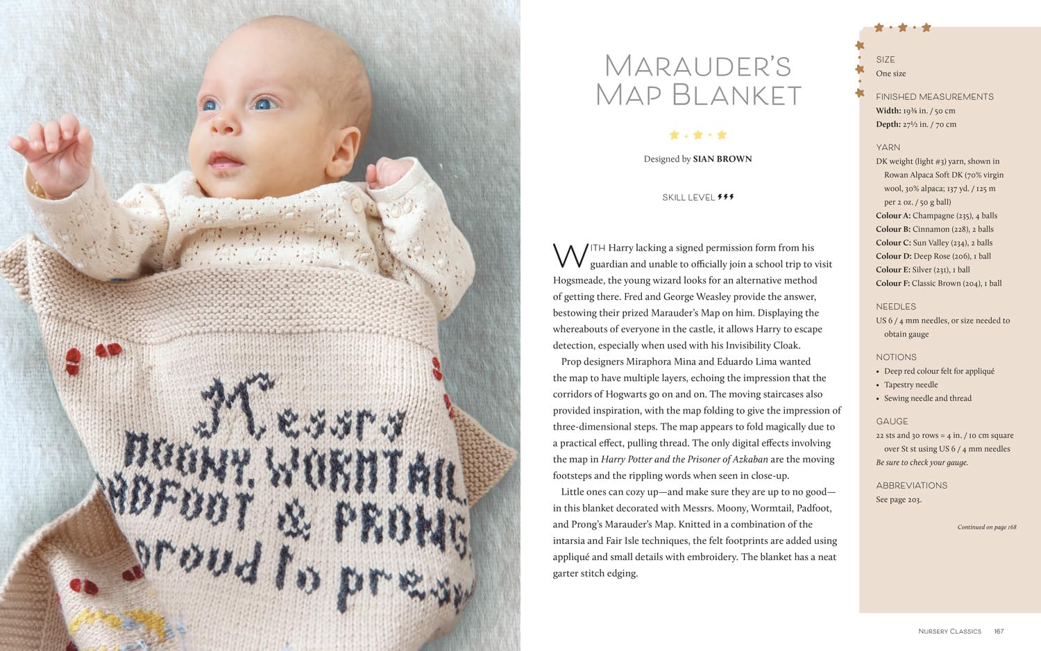 Harry Potter: Knitting Magic for Baby and Toddler: The official craft pattern book for fans of the series
