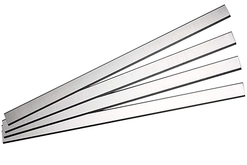 Miniatura 2 de Cuchillas cepilladoras de 12-1/2 pulgadas para Delta 22-540 Delta TP300 Jet 708522 JWP-12-4P Craftsman 233780, sustituye a los cuchillos de