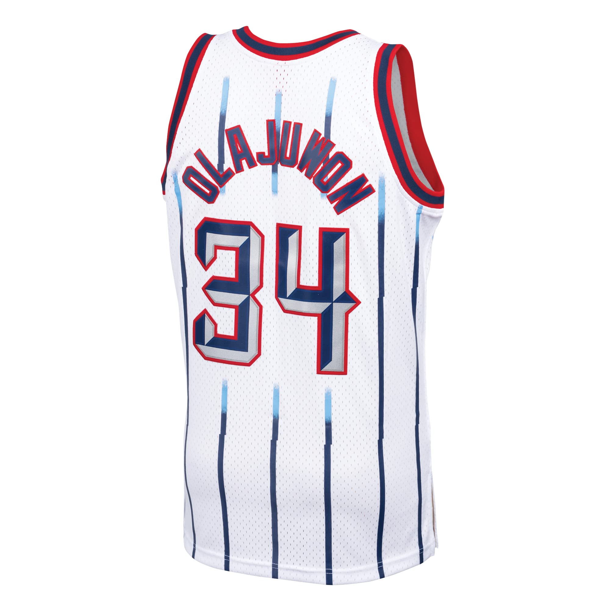 Mitchell & Ness Maglia NBA Swingman 2.0 Houston Rockets 1995-1996 Unisex - H. Olajuwon (Bianco)(S)