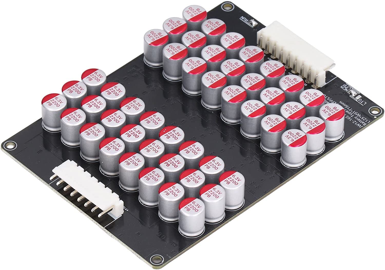 1PCS 16S 5A Li-ion Lifepo4 LTO Al Litio Equalizzatore Attivo Condensatore Bilanciatore 12S-16S