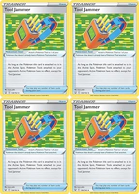 Pokemon Tool Jammer 136/163 - Battle Styles - x4 Trainer Card Playset 4X