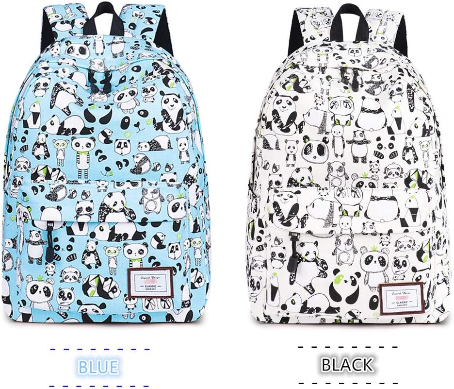 panda print backpack