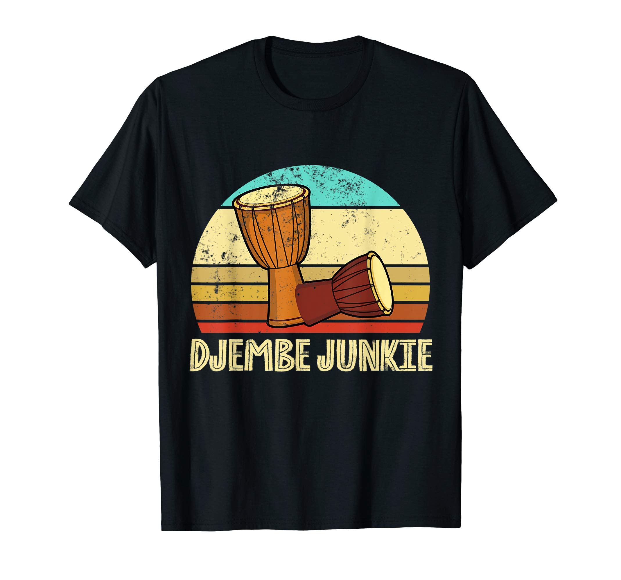Djembe Apparels Co.Vintage Djembe T-shirt Drum Music Africa Player Gift T-Shirt