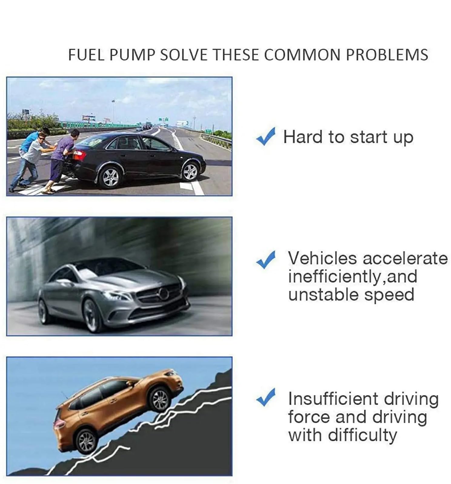 Elektrycznego Pompy Paliwa z Czujnikiem Dla Audi Forda pompy paliwa Benz