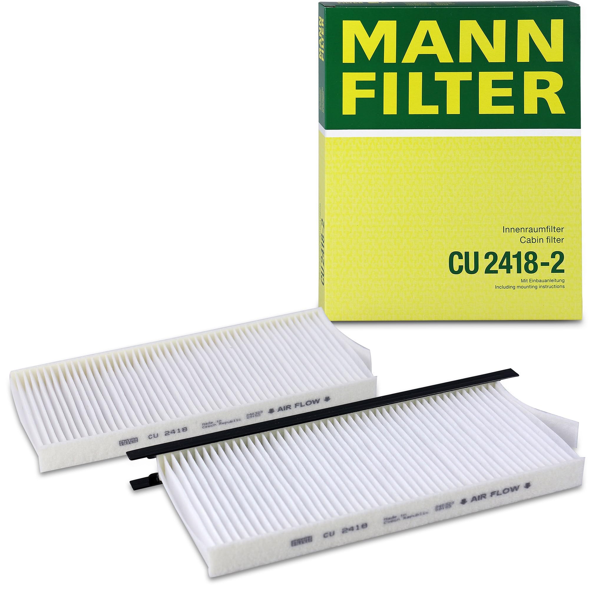 Pollen / Cabin Filter fits RENAULT MASTER Mk3 2018 on 5AQ604 Mann 272770938R New