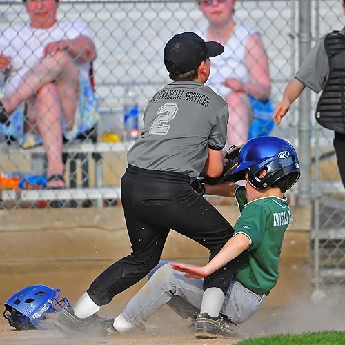 Miniatura 6 de Zhanmai Cinturón de béisbol y calcetines combinados, calcetines de sóftbol ajustables y cinturón elástico en la cintura para jóvenes, niños, niñas y