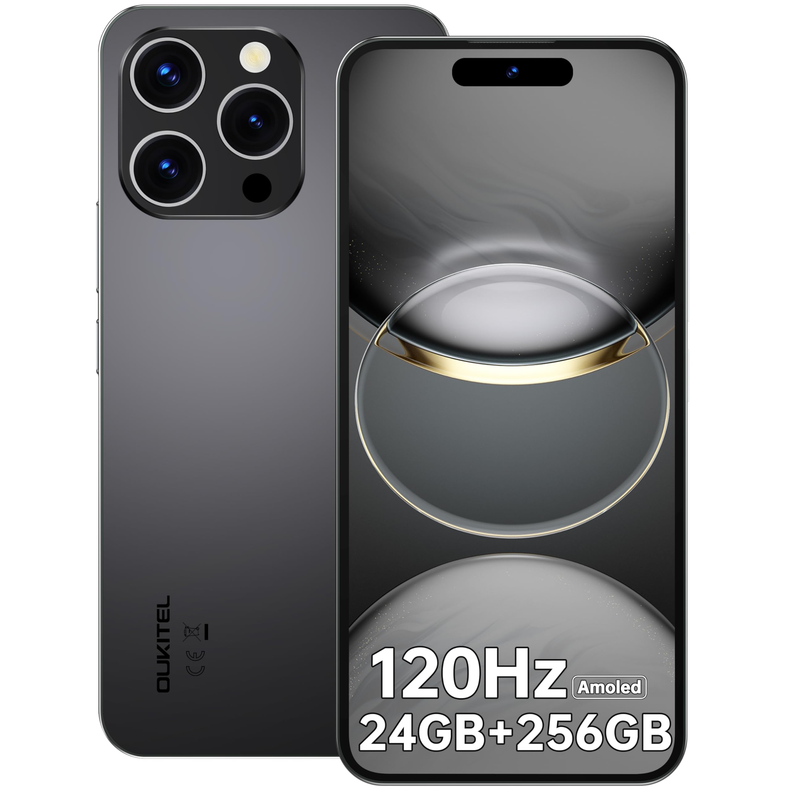 Amazon | OUKITEL P1 SIMフリー スマホ 本体 24GB RAM+256GB ROM 2TB  