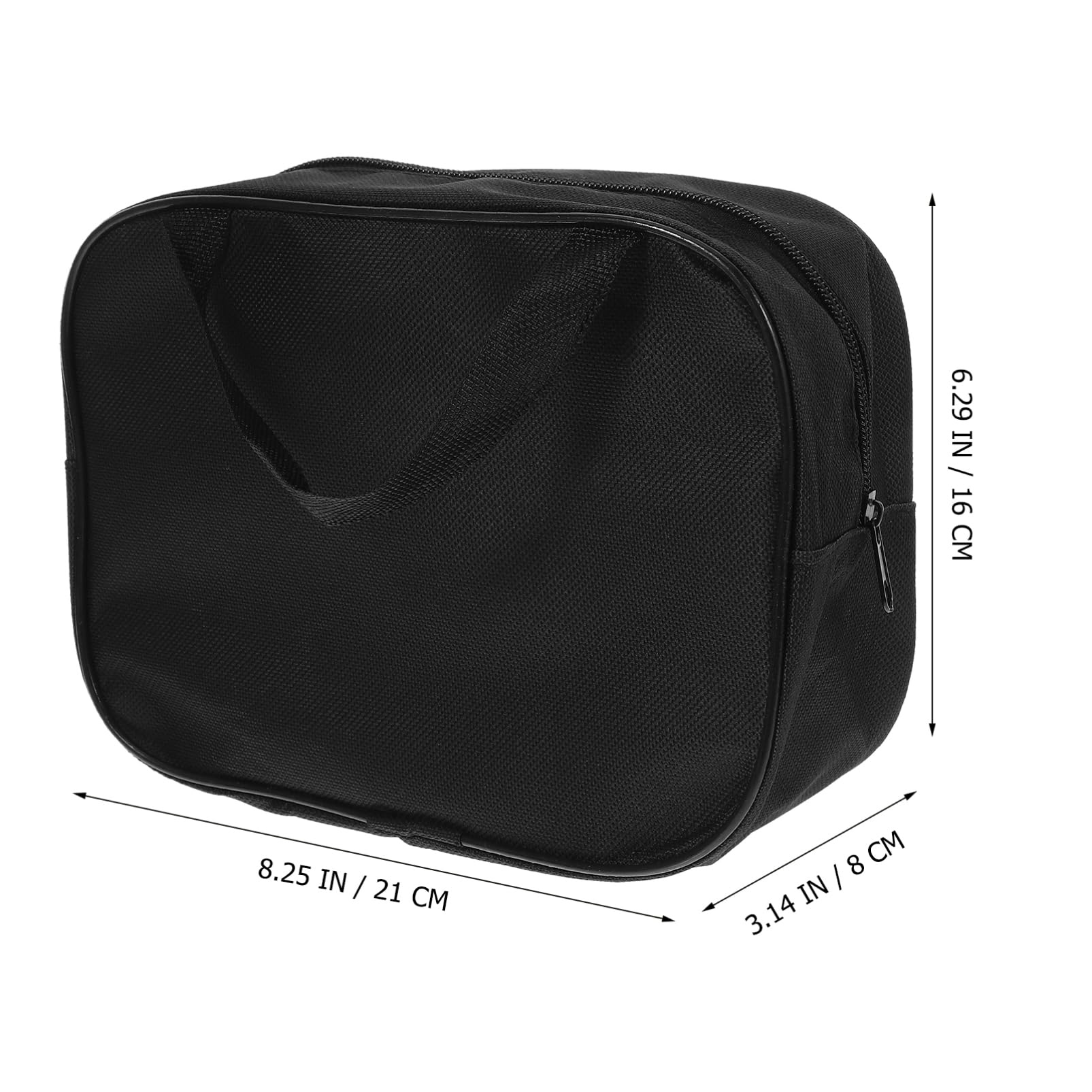 UKCOCO Compressor Storage Bag Foldable Portable: Black Pump Fabric Bag Compatible with Tire Inflator for Car Tires 12V DC Tire Pump (BagOnly) - Image 4