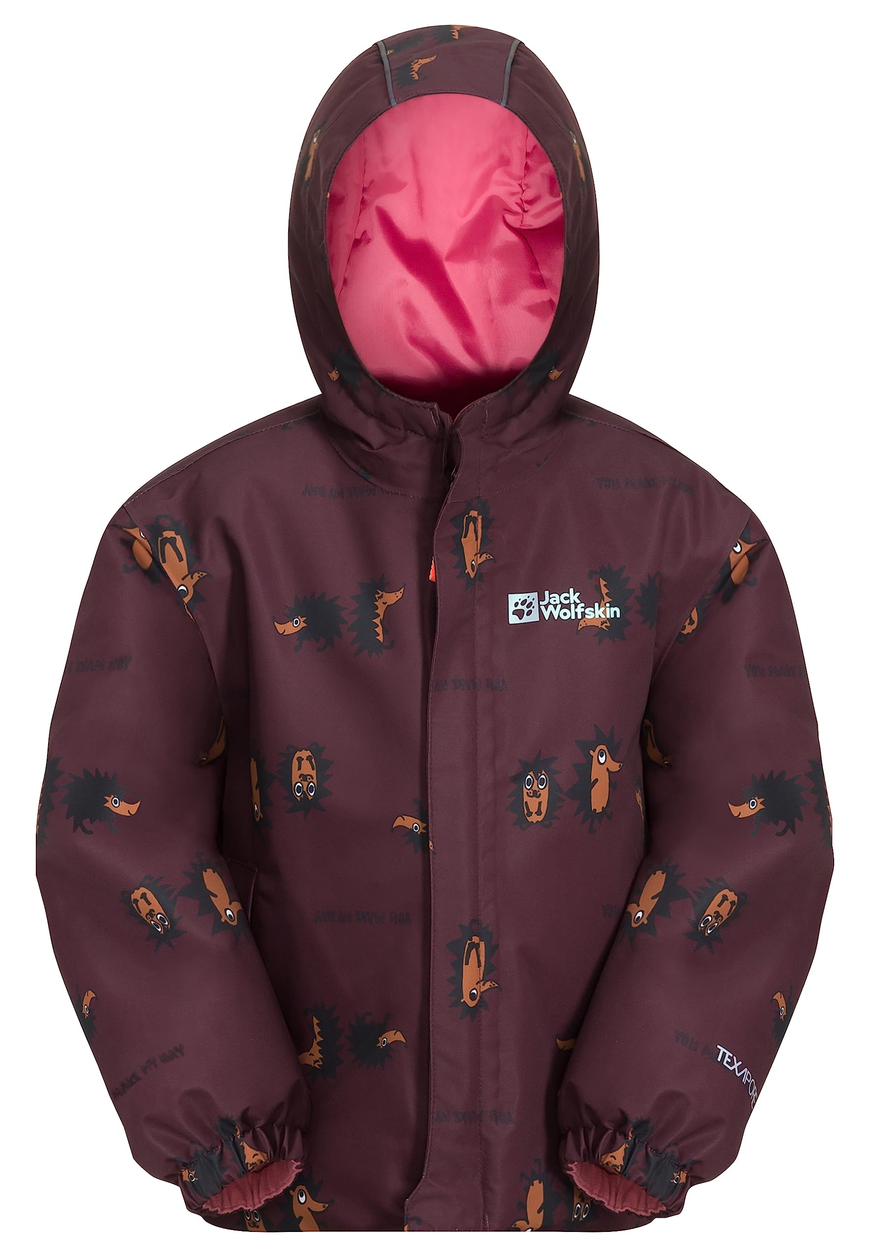 Jack Wolfskin Kurtka Uniseks - dzieci Gleely 2l Ins Print Jkt K