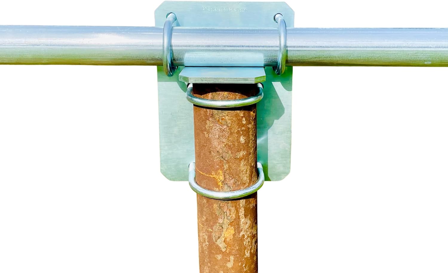 Solar Panel Array Top of Pole Ground Mount Bracket 2" - 2.5" - 3" Pipe Universal Bolt On