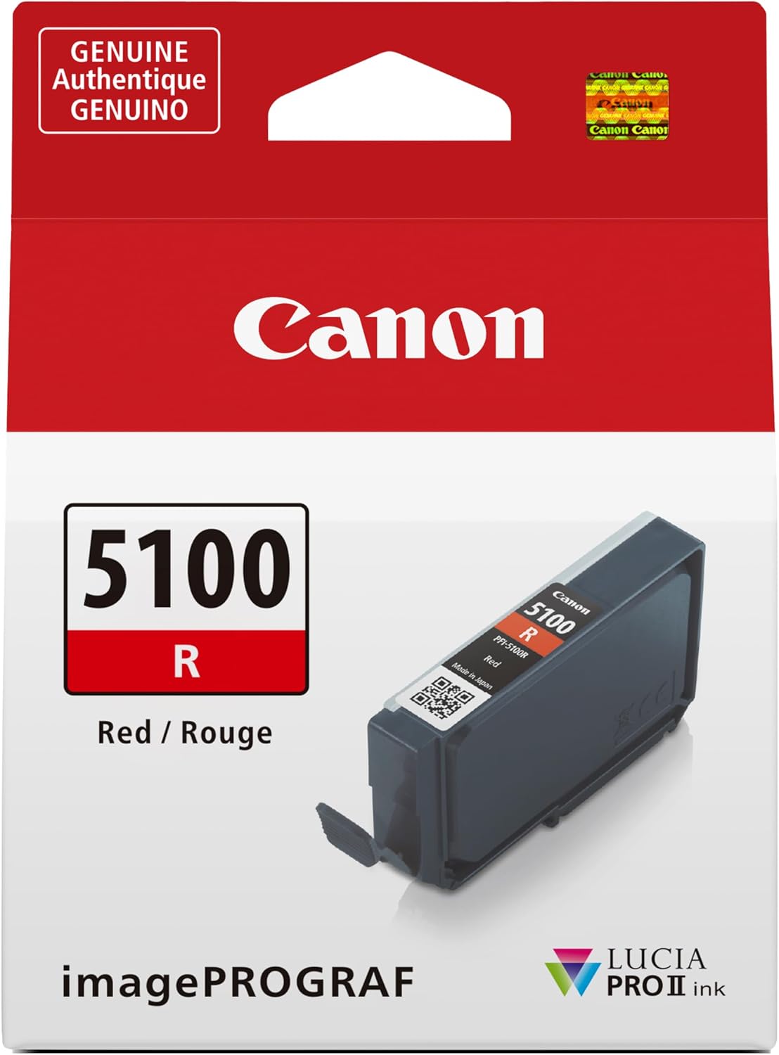 Canon PFI-5100 Genuine Matte Black Ink Tank, Compatible with ImagePROGRAF PRO-310 Printers
