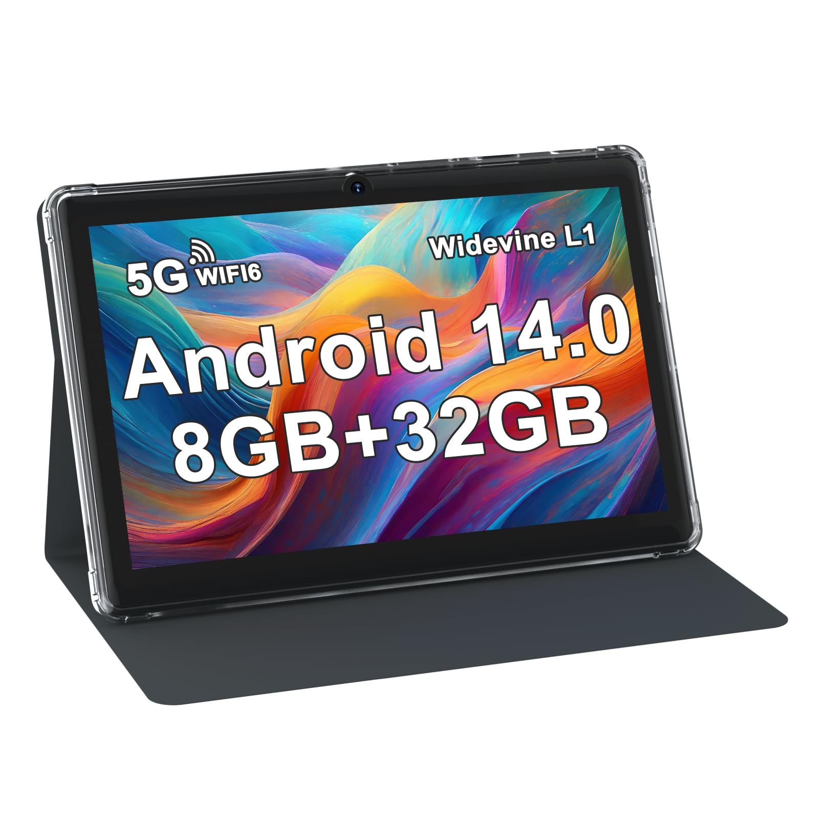ZZB 7" Android Tablet, 8GB RAM (4GB Expandable), 32GB ROM Tablets, Support 1TB MicroSD, Dual Camera, 5G WiFi-6 Android Tablet with Case, 7 Inch Tablets + 2025 Case-image-17